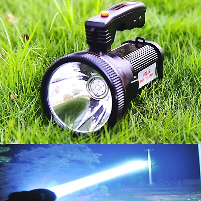 Super Bright Torch Searchlight Handheld Portable LED Spotlight 6000 Lumen Odear • $30.50