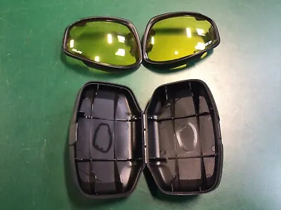 £8.50 • Buy ESS Advancer V12 Lens Pod, Yellow Lenses For Goggles, Safety Tactical Spares
