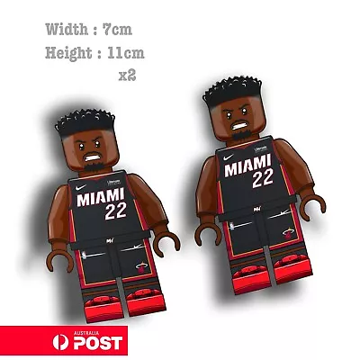 NBA Lego MIAMI Jimmy Butler Basketball Player Nike Basketball  Vinyl  Sticker  • $7
