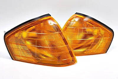 Mercedes SL Class W129 89-2002 Amber Corner Light Turn Signal Set Left+Right OEM • $236.40