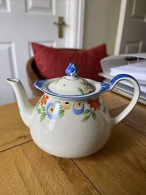 £10 • Buy Vintage Art Deco Solian Ware Small Teapot, Soho Pottery Ltd, Cobridge