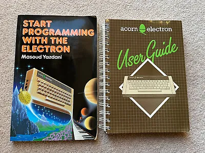 £3 • Buy Acorn Electron User Guide Book & Vintage Computer Programming Manual