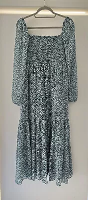 $39 • Buy Sportsgirl Green Boho Maxi Dress Size 16