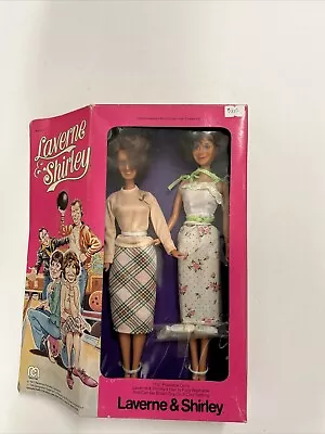 Vintage Laverne And Shirley Dolls By Mego Corp. Made In 1977 In Hong Kong • $210