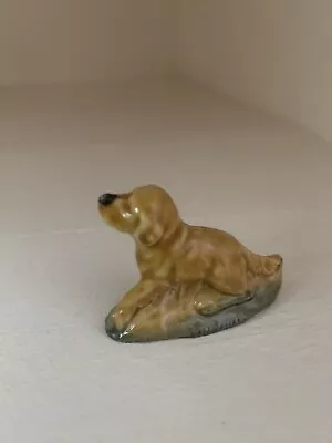 £4.51 • Buy Vintage Wade Whimsies Golden Retriever Porcelain Dog