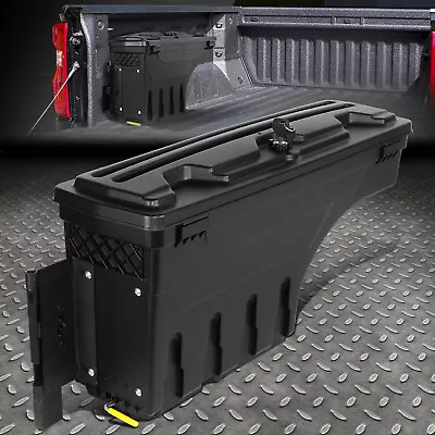 For 07-20 Toyota Tundra Truck Bed Wheel Well Lockable Tool Storeage Box Left • $75.88