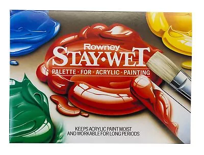 Daler Rowney Stay Wet Mixing Palette For Acrylics - Staywet Large • £42.99