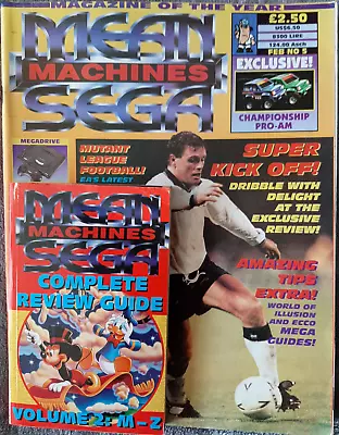 Mean Machines Sega Magazine - Issue # 5 -February 1993 With Review Guide • £13.99