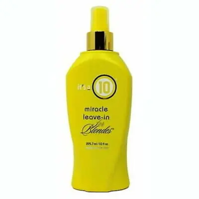 It S A 10 Miracle Leave-in For Blondes Product 10 Oz • $29