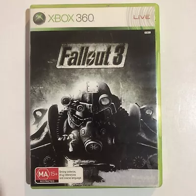 Fallout 3 - Microsoft Xbox 360 - Complete With Manual PAL • $9.90