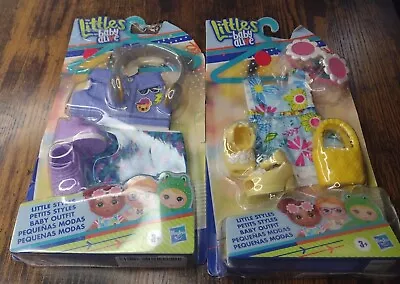 2x Hasbro Baby Alive  Little Styles  Baby Outfits New Damaged Packaging  • $7.15