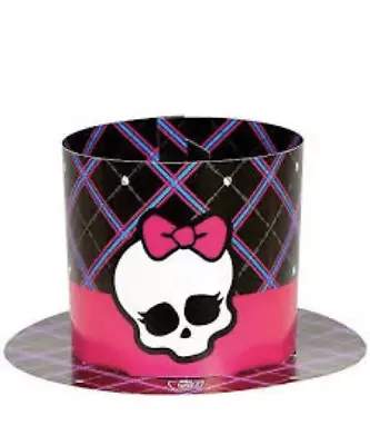 Monster High 8 Count Pkg Birthday Mini Paper Party Top Hats 8ct • $10.99