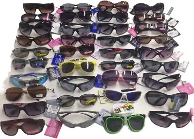 Wholesale Lot Of 50 Name Brand Sunglasses Foster Grant Revlon Panama Jack • $99.99