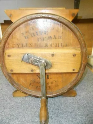 $359.99 • Buy  Antique Wood Round Stenciled  Butter Churn