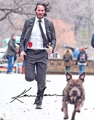 10x8 Photo Personally Autographed By Keanu Reeves & COA • £0.99