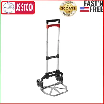 Magna Cart Personal MCX Folding Aluminum Hand Truck 150lb Capacity Black/Red • $40.99