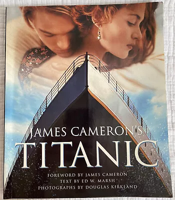 James Cameron's Titanic (1997) Photo Book Commemorative Memorabilia Movie Marsh • $16