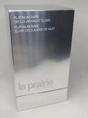 La Prairie Platinum Rare Cellular Night Elixir 0.68oz / 20ml NEW In Box SEALED • $550