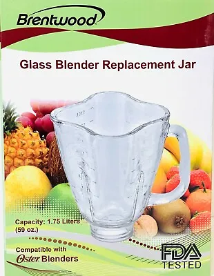 $18.99 • Buy 1.75 Liter Glass Blender Jar Replacement Compatible With Oster® Blenders NEW 