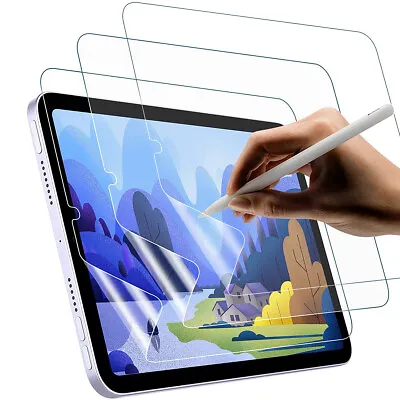 [3-Pack] Matte PET Films Screen Protector For 2022-2018 IPad Drawing No Glare • $8.54