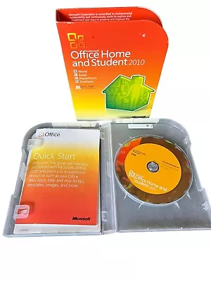 Microsoft Office Home & Student 2010 Software For Windows W/ Product Key • $35.99