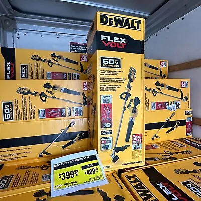 DEWALT 60V Combo Kit- Trimmer & Blower DCKO266X1 NEW 9ah (READ DESCRIPTION) • $389.99