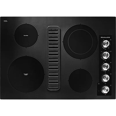 $1698 • Buy NEW KitchenAid 30 Inch Electric Downdraft Cooktop W/4 Elements