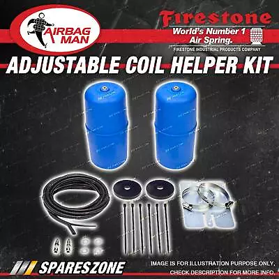 Airbag Man Air Bag Suspension Coil Springs Helper Kit Rear For NISSAN NAVARA D23 • $349.95