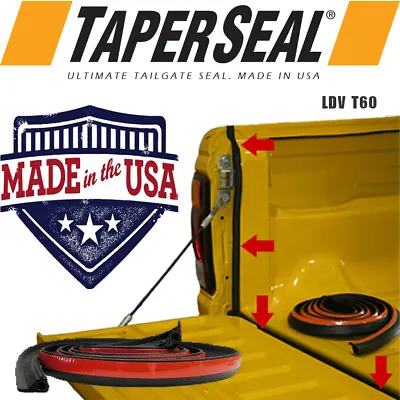 Tailgate Seal Kit For Ldv T60 Rubber Ute Dust Tail Gate Made In Usa • $49.90