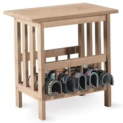 International Concepts Unfinished Mission Magazine End Table • $88.29