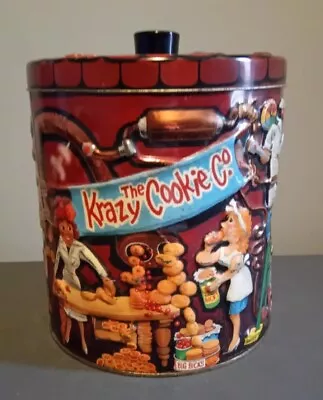 Rare The Krazy Cookie Co Biscuit Tin - McVitie's Advertising Collectible • £9.99