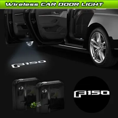 Wireless Car Door Ghost Shadow Courtesy Projector Welcome Light For Fo Rd F150 • $17.74