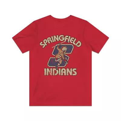 Springfield Indians Hockey 1974 Vintage Men's T-Shirt • $29.95