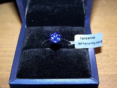 AAAA Tanzanite And Platinum Ring- New With Tags • $600