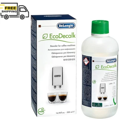 $53.94 • Buy DeLonghi EcoDecalk Natural Descaler For Coffee Machines 500ML DLSC500 GENUINE