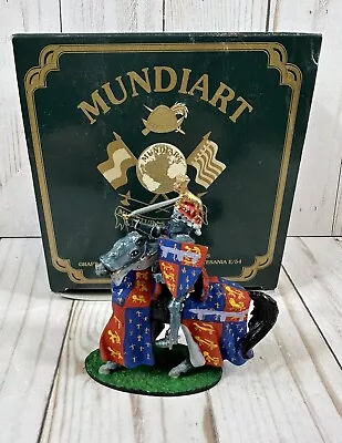 Mundiart Miniatura Miniature Medieval Knight-w-Original Box Made In Spain • $34.95