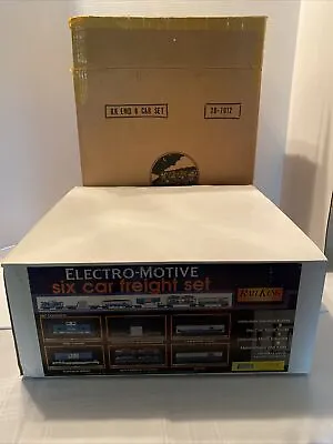 $10 • Buy MTH Railing EMPTY SET BOX Electro Motive 6 Car Freight Set. 30-7012