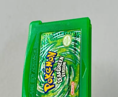 -ERROR- Pokemon LeafGreen Version (Nintendo Game Boy Advance GBA) Authentic • $999.95