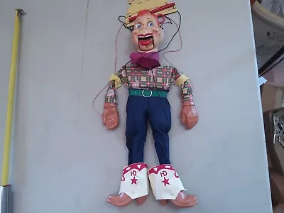 Vintage 1950's Marionette String Puppet  Howdy Doody Composition Peter Puppet • $69.95