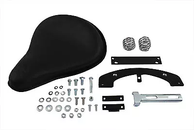 HARLEY Black Leather Solo Seat Kit Fits 1979-1981 XL • $446.07