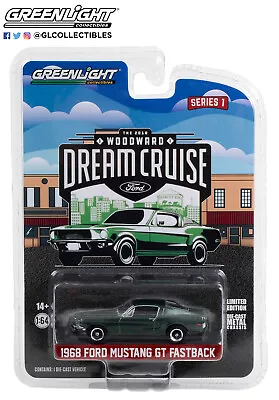Greenlight Woodward Dream Cruise Series 1 - '68 Ford Mustang GT Fastback 37280-E • $11