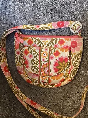 Vera Bradley Lizzy Crossbody Purse In Retired Folkloric Fabric • $10