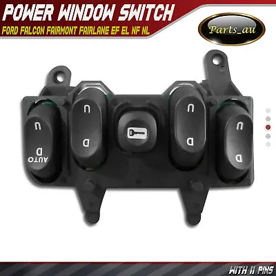 Master Power Window Switch For Ford Falcon Fairmont & Fairlane EF EL NF NL Black • $32.99