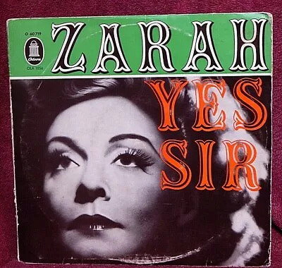 Zarah Leander Yes Sir LP PLAY GRADED Fully Tested • $24.95