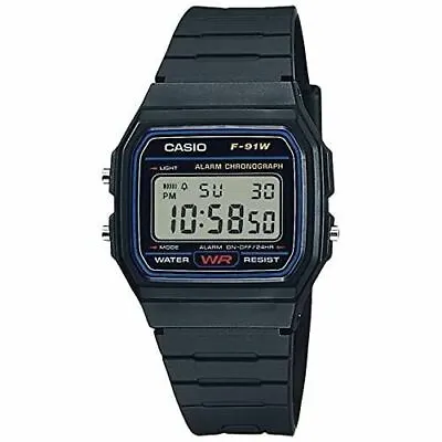 CASiO Casio Collection F-91W-1JH Men Watch New • $55.04