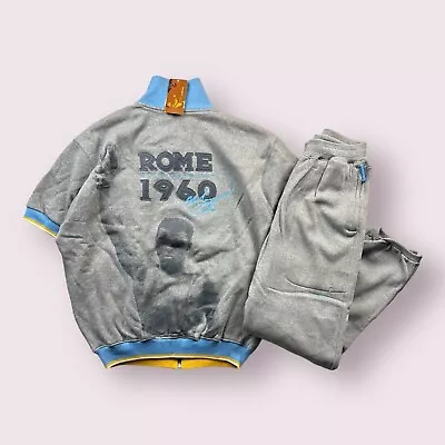 Vintage Deadstock Fubu Muhammad Ali Sweatshirt Set Hip Hop Size L • $149.95