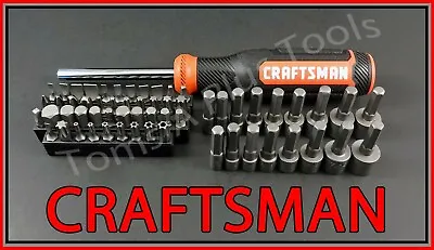 CRAFTSMAN HAND TOOLS 60pc Magnetic Torx Handle Screwdriver / Nut Driver Set  !! • $18.01