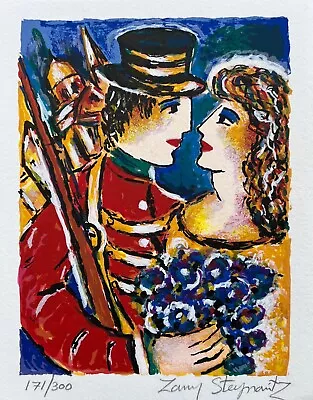 ZAMY STEYNOVITZ  LOVERS BOUQUET  Hand Signed Limited Edition Lithograph Art • $39.99