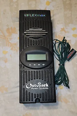 OutBack Flexmax 80 FM80 MPPT Solar Charge Controller+ With Battery Temp. Sensor  • $313