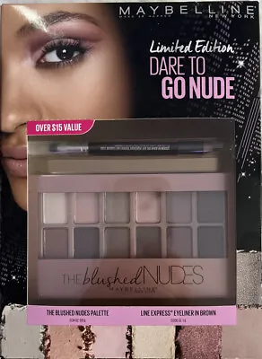 Maybelline Limited Edition Dare To Go Nude Eyeshadow Palette New In Box • $19